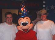 Chris & Beth with Mickey